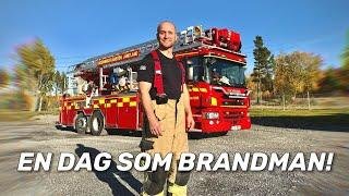 HUR ÄR DET ATT JOBBA SOM BRANDMAN!? 