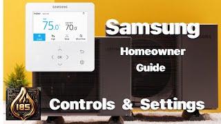 Samsung Homeowner Guide Gen6/ 7 Control Air Source Heat Pump #samsung #gen6 #gen7 #r290 #htq