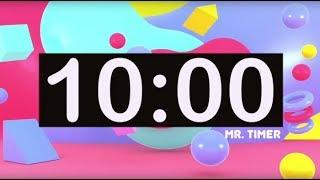 Timer for Kids 10 Minutes! Timer with Music for Classroom, Children! Instrumental Music for Kids!