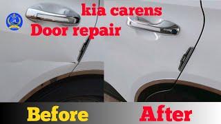 Kia Carens Door Repair, Denting and Painting,