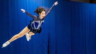 “Can’t Help Falling in Love”. ️ Ting Cui performs to Tommee Profitt, Elvis at Patriot Ice Center