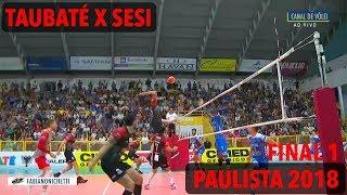 Taubaté x Sesi - Final - Paulista de Vôlei Masculino 2018