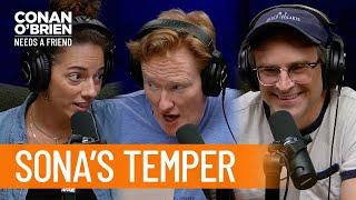 Conan & Matt Try To Unleash Sona's Temper | Conan O'Brien Needs A Friend