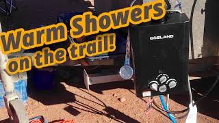 This Changed Everything! Hot Showers on a trail!