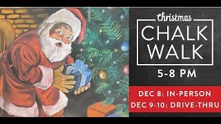 Christmas Chalk Walk 2023 | Event Details | Aliso Viejo | Dec. 8th-10th | 5-8pm