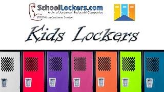 Kids Lockers by Jorgenson | SchoolLockers.com
