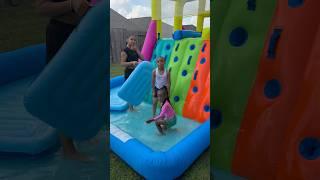 #waterslide #summervibes #summer #viralshorts #familyvlog #shorts