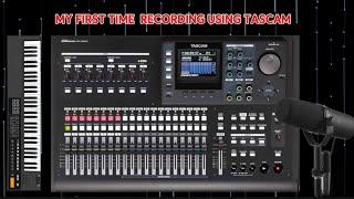 Home Recording Tascam DP32 / Recording Song, Beats, Tracks and Remix