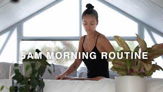 6AM MORNING ROUTINE (2024) | healthy habits & productive start of the day