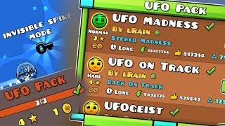 Geometry Dash - UFO Pack 100% (all levels and coins)