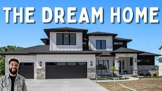 GORGEOUS Luxury House Tour Near Grand Rapids Michigan | New Construction Homes