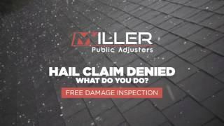 Hail Damage Claim Denied