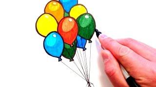 How to Draw Balloons