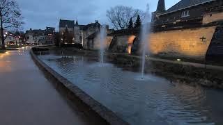 Walk around Valkenburg at Dusk   Limburg the Netherlands