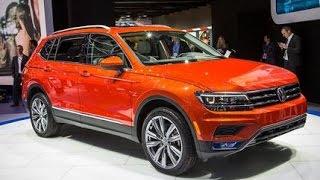 2018 VW Tiguan Long Wheelbase at New York Auto Show