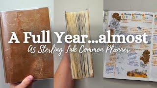 A5 Sterling Ink Common Planner 2024 FINAL Flip Through!