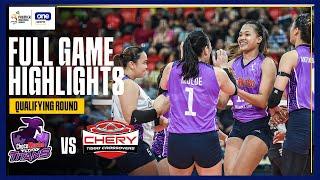 CHOCO MUCHO vs. CHERY TIGGO | FULL GAME HIGHLIGHTS | QUALIFYING ROUND | PVL ALL-FILIPINO CONFERENCE