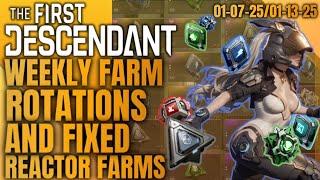 Best Reactor Farms for the Week - Fire and NA 100% Drop Rates! - The First Descendant