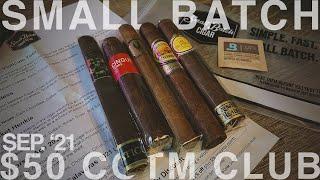 Small Batch $50 Cigar of the Month Club September 2021 // Unboxing