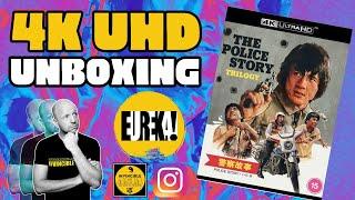 POLICE STORY TRILOGY 警察故事 - Eureka Video 4K UHD Unboxing & Review (Standard Edition)