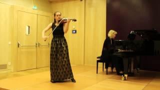 Elena Semenova plays Brahms violin sonata G-dur op.78