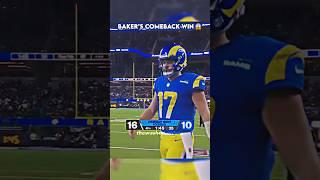 Baker Mayfield LEADS COMEBACK WIN in his Rams DEBUT  #shorts