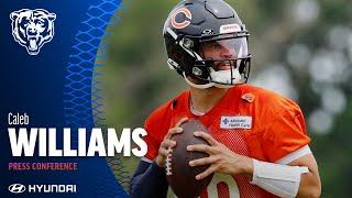 Caleb Williams talks Rome Odunze, Shane Waldron | Chicago Bears