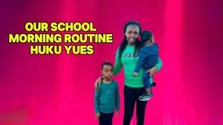 OUR  SCHOOL MORNING ROUTINE /LIFE IN AMERICA