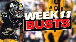 5 Players that will LOSE YOU your Match-Up in Week 11! (sit 'em)