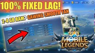 HOW TO SMOOTH GAMEPLAY 2-4GB RAM OF YOUR PHONE PLAYING MOBILE LEGENDS | Mobile Legends Best Settings