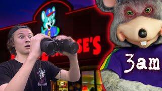 Chuck E Cheese Overnight Challenge *Creepy* (5 Kids Went Missing?!)