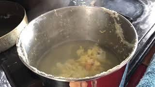 Egg Drop Shrimp Soup