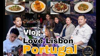 Love Lisbon Portugal  Live band with Roshan Lama | Entertainment | vlog 01