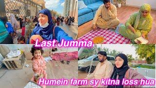 Last Jumma || Hamara loss ho gaya || Salma Yaseen vlogs