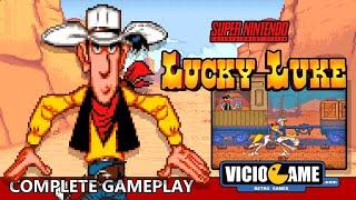  Lucky Luke (Super Nintendo) Complete Gameplay