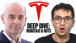 Cern Basher Makes Me SPEECHLESS With Tesla BOT & Robotaxi Model...