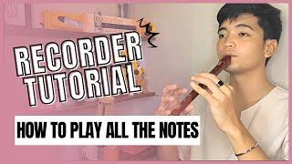 RECORDER FLUTE TUTORIAL 2020