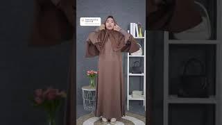 Tutorial Khimar Segiempat Polos