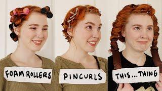The Curler SHOWDOWN - Foam Rollers, Pincurls & That Viral TikTok Thing