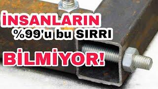 KAYNAK USTALARININ BİLMENİZİ İSTEMEDİĞİ SIR ( Kaynaksız Metal Birleştirme Nasıl Yapılır)