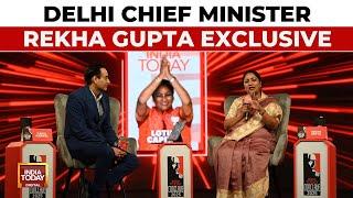 Delhi Chief Minister Rekha Gupta Outlines Her Government's Vision At India Today Conclave 2025