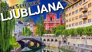 Ljubljana, Slovenia ,Highlights of Slovenia from Above  4K  DJI Mini 2