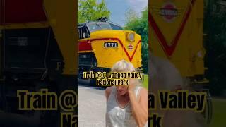 Cuyahoga Valley National Park. We biked the park north and returned on the train