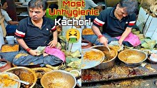 Most Unhygienic  Lali Chhangani Club Kachori Kolkata | Indian Street Food | Kolkata Street Food