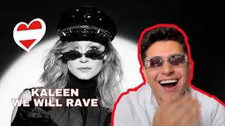 MEXICAN  REACTS TO KALEEN "WE WILL RAVE" (AUSTRIA  EUROVISION SONG CONTEST 2024)