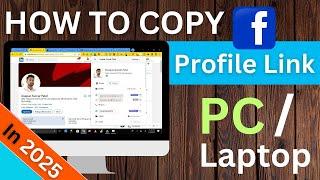 How to Copy Facebook Profile Link on Laptop/PC (2025) #facebook #facebooklink