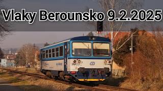 Vlaky na Berounsku 9.2.2025 - Výluka