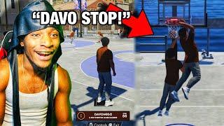 Davo Migo play his FIRST park game on NBA 2K21 NEXT GEN! NEW DEMIGOD BUILD! (PS5)