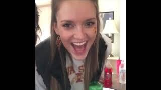 College Girl Burping