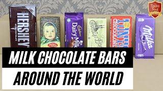 MILK CHOCOLATE BARS TASTE TEST COMPARISON! | Is this the BEST chocolate bar in the world?!?